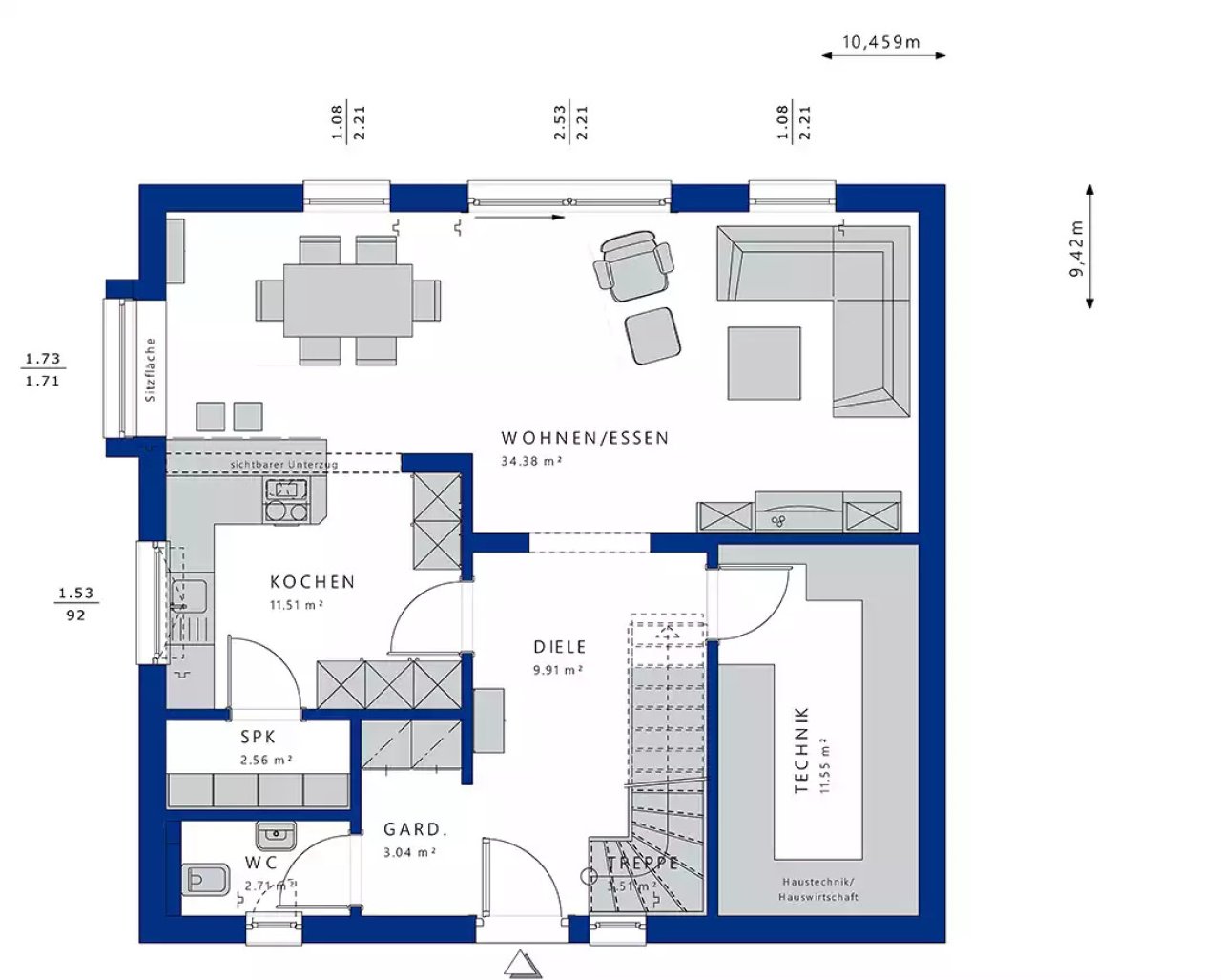 Bien-Zenker-Haeuser-Einfamilienhaus-Evolution-154-V2-Grundriss-EG c6a6c6b7f6 Bien-Zenker-Haeuser-Einfamilienhaus-Evolution-154-V2-Grundriss-EG c6a6c6b7f6