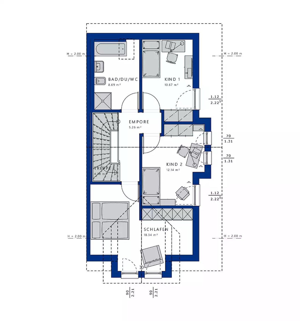 Bien-Zenker-Haeuser-Doppelhaus-Celebration-114-V2-L-Grundriss-DG Bien-Zenker-Haeuser-Doppelhaus-Celebration-114-V2-L-Grundriss-DG
